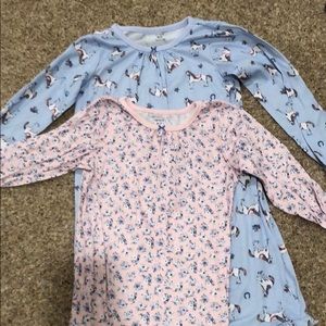 Girls Carters Long Sleeves Pajamas